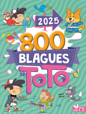 cover image of 800 blagues de Toto 2025